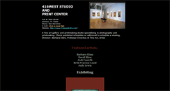 Desktop Screenshot of 416weststudio.com